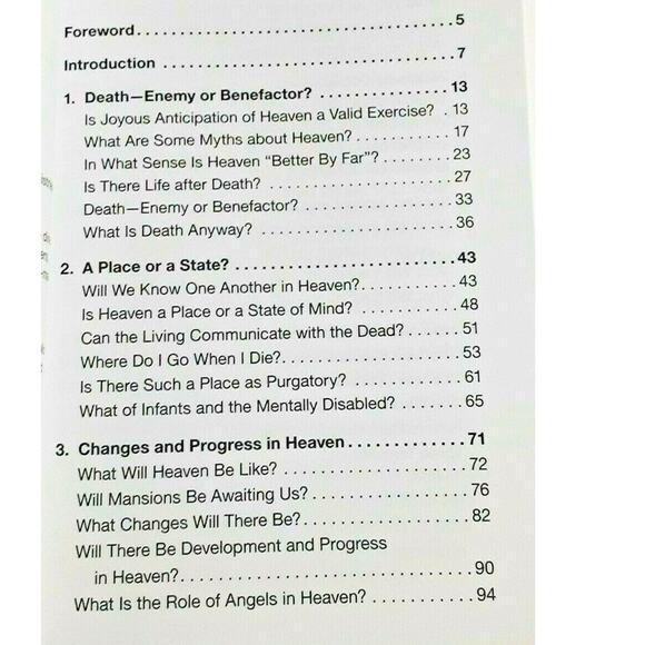 Heaven Better by Far Answers to Questions Life Death Eternity Truth Hope Book - Picture 5 of 5
